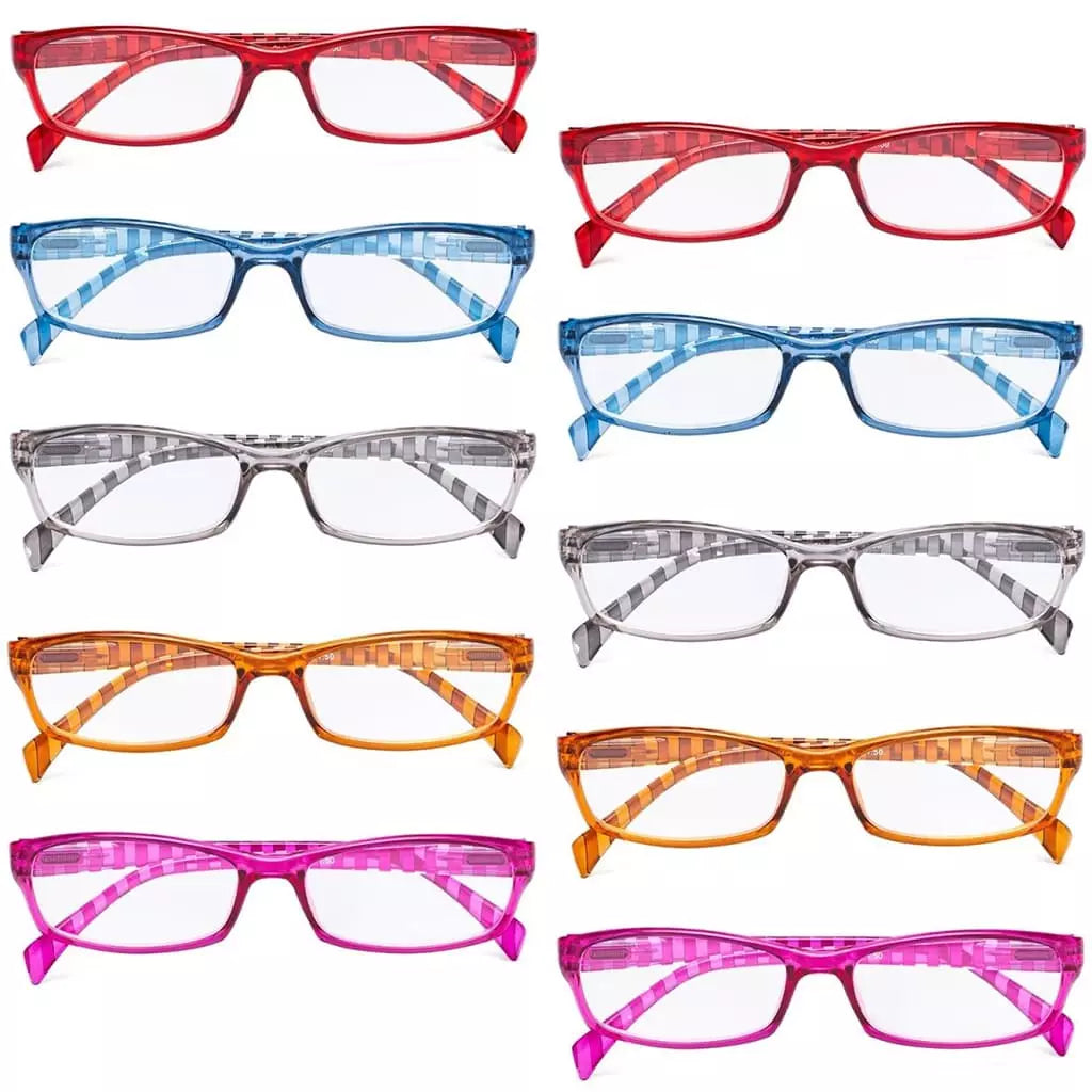 Wogbl Reading Glasses 10 Pack