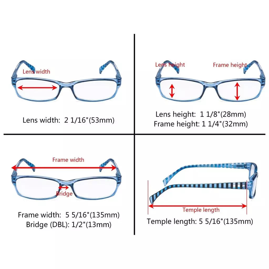 Wogbl Reading Glasses 10 Pack