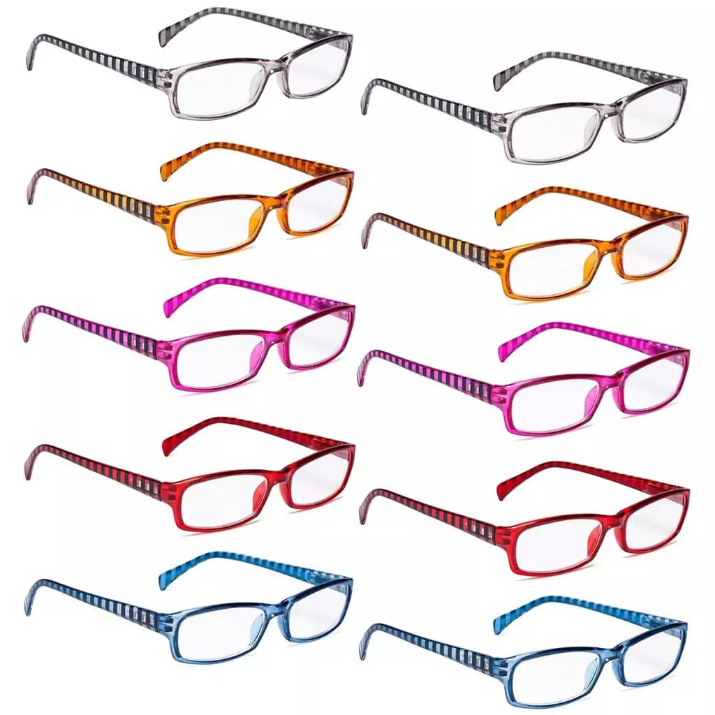 Wogbl Reading Glasses 10 Pack
