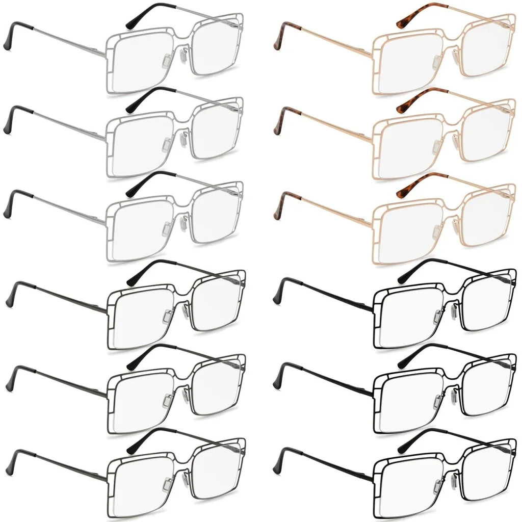 Wofbh Reading Glasses 12 Pack