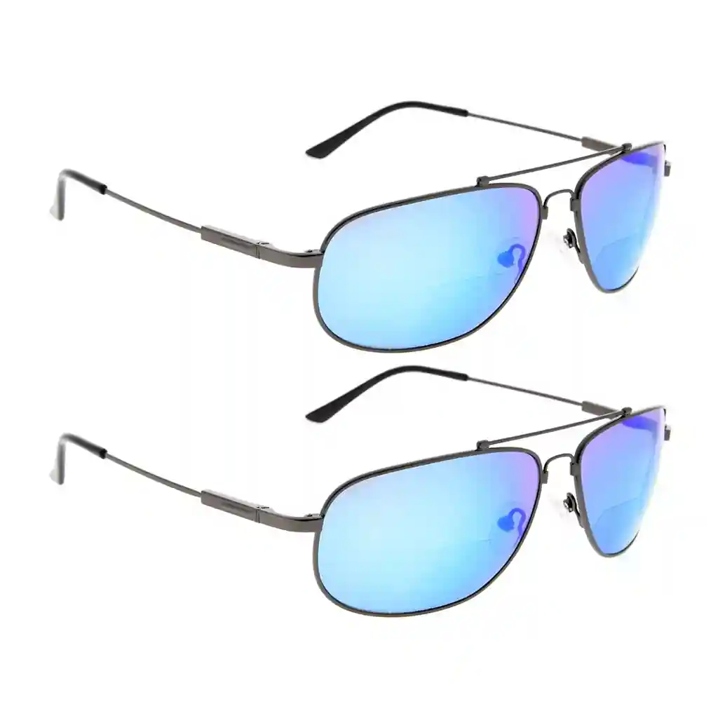 Woubx Bifocal Reading Sunglasses 2 Pack