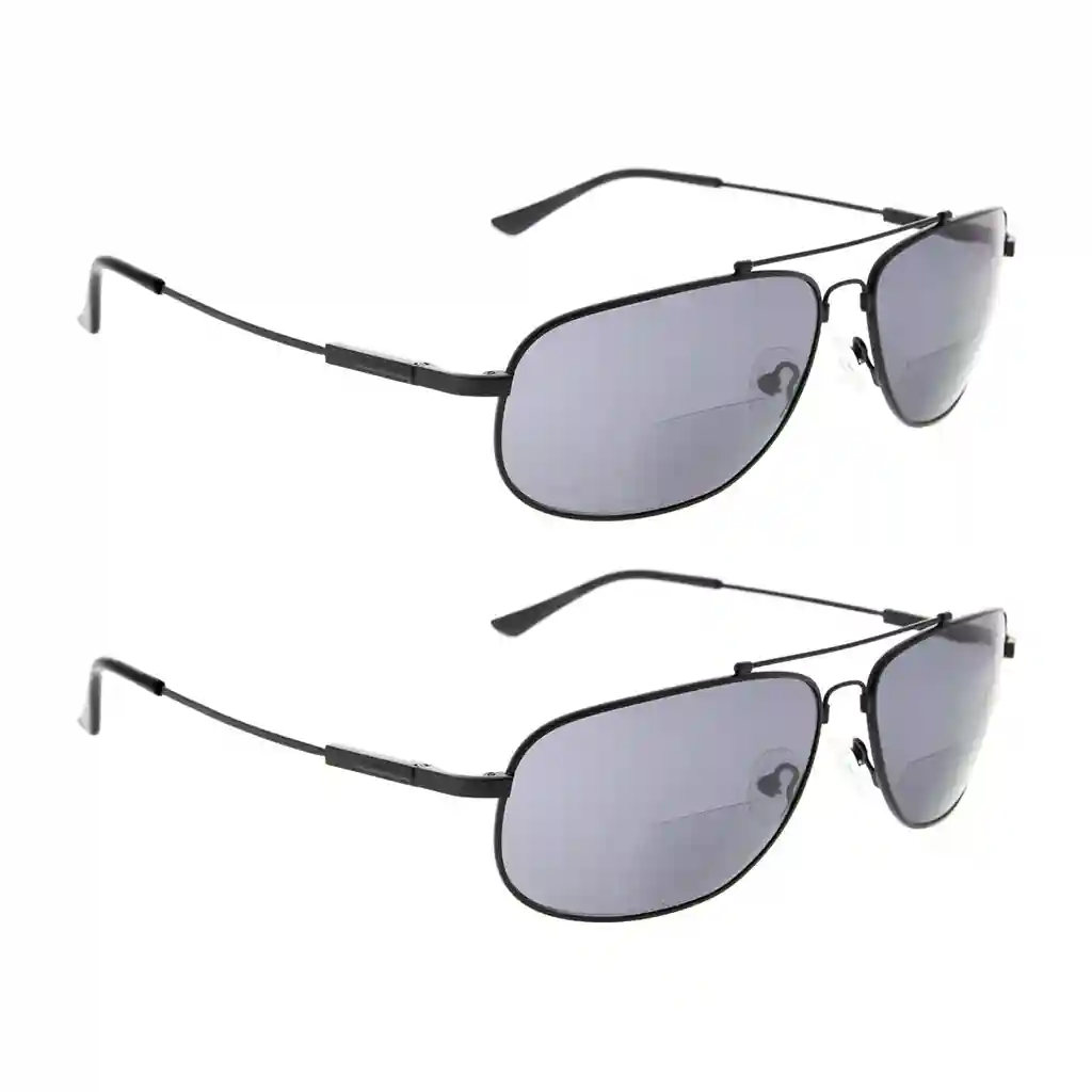 Woubx Bifocal Reading Sunglasses 2 Pack
