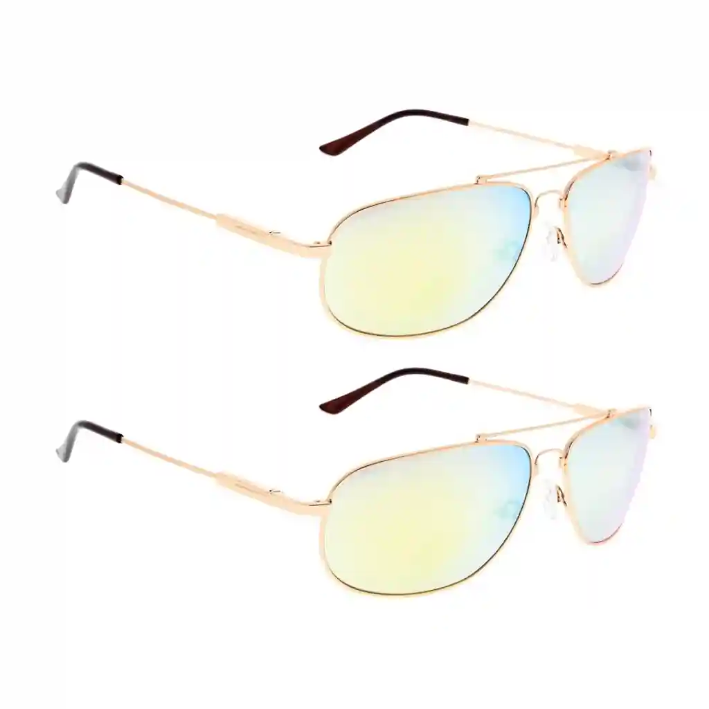 Woubx Bifocal Reading Sunglasses 2 Pack