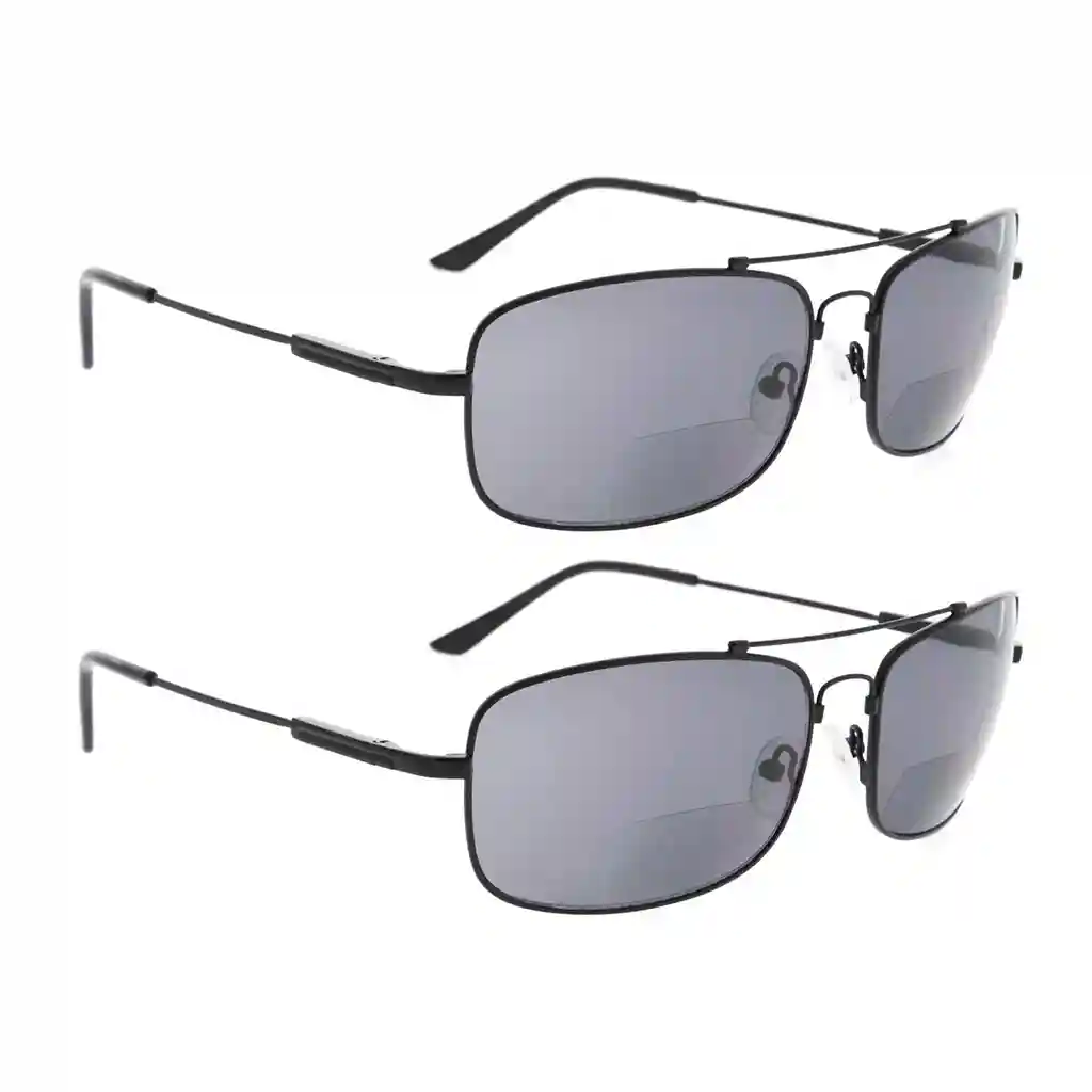 Woubz Bifocal Reading Sunglasses 2 Pack