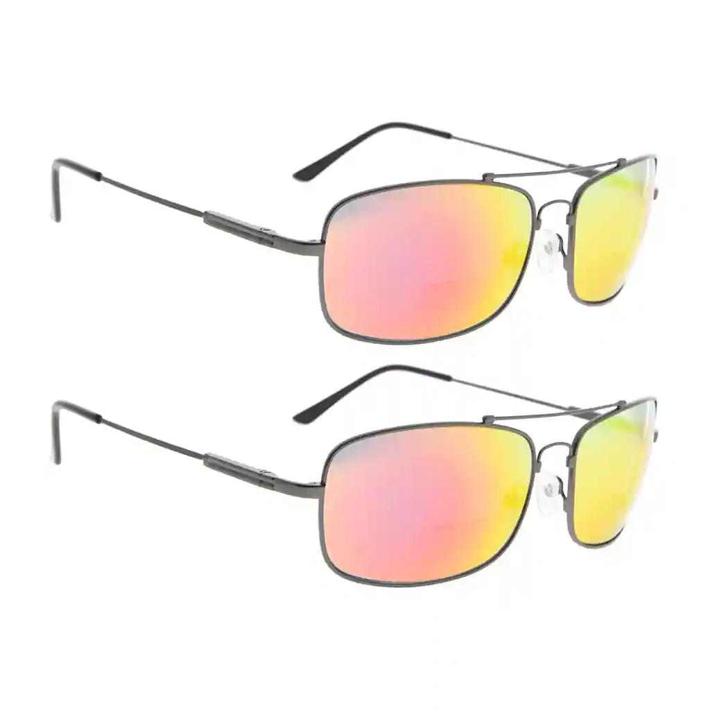 Woubz Bifocal Reading Sunglasses 2 Pack