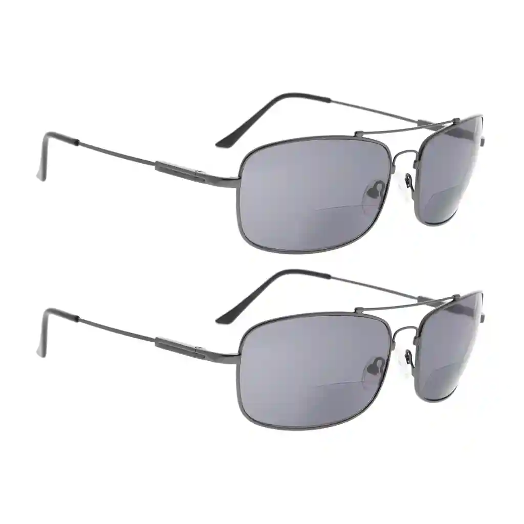 Woubz Bifocal Reading Sunglasses 2 Pack