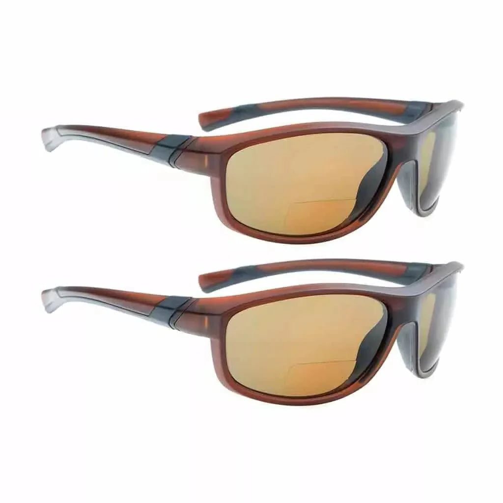 Wokca Bifocal Reading Sunglasses 2 Pack