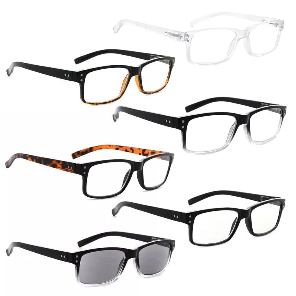 Woaae Reading Glasses 6 Pack