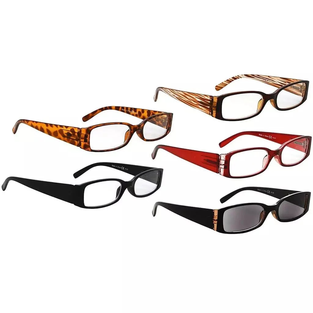 Woaaf Reading Glasses 5 Pack
