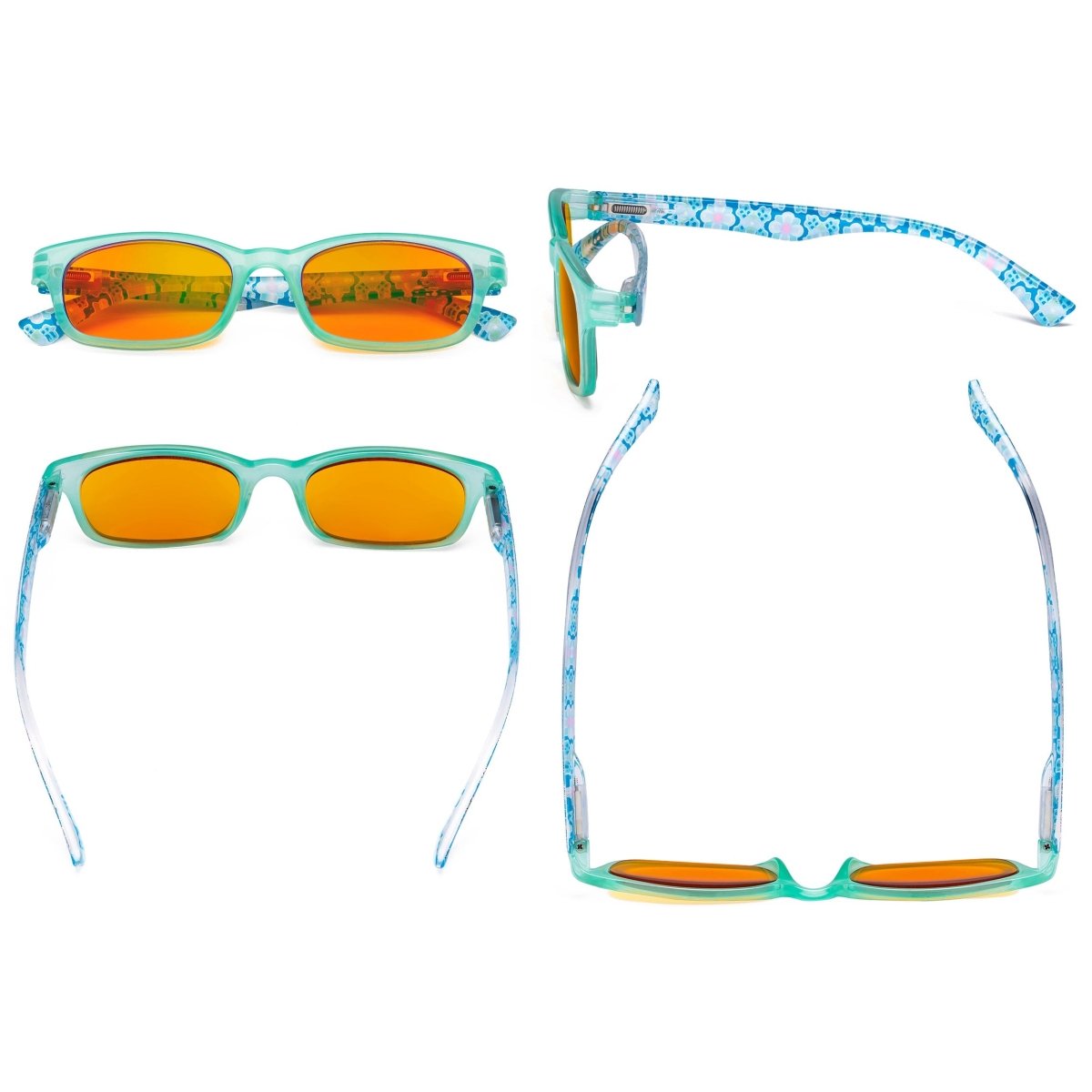 3 Pack Pattern Design Blue Blocking Reading Glasses DS029 - Gr8sight