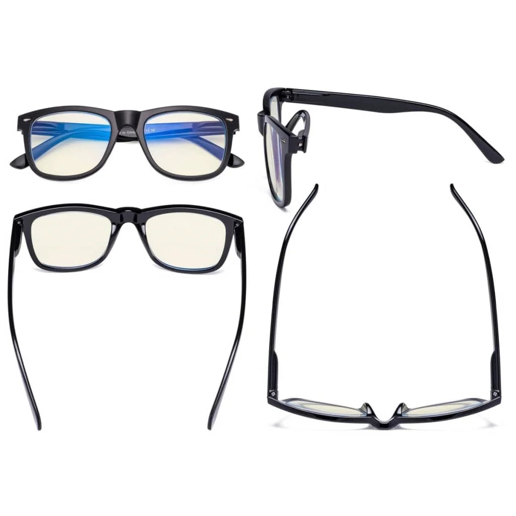Wotam Blue Light Blocking Reading Glasses Light Yellow Tinted 3 Pack