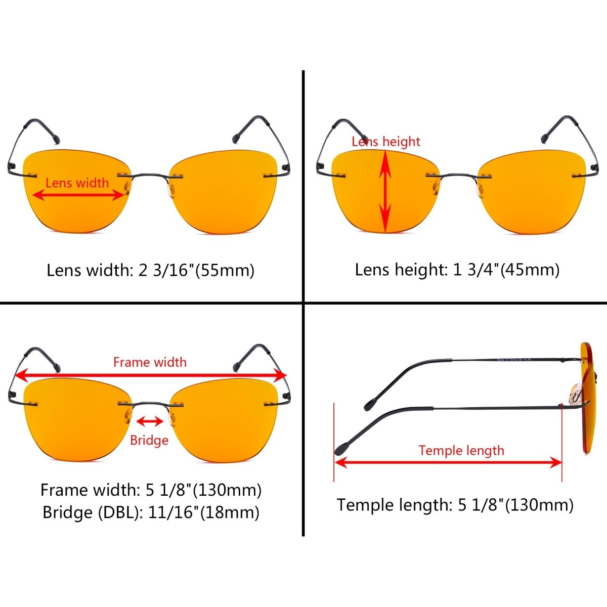 3 Pack Titanium Blue Light Blocking Reading Glasses DSWK9902 - Gr8sight