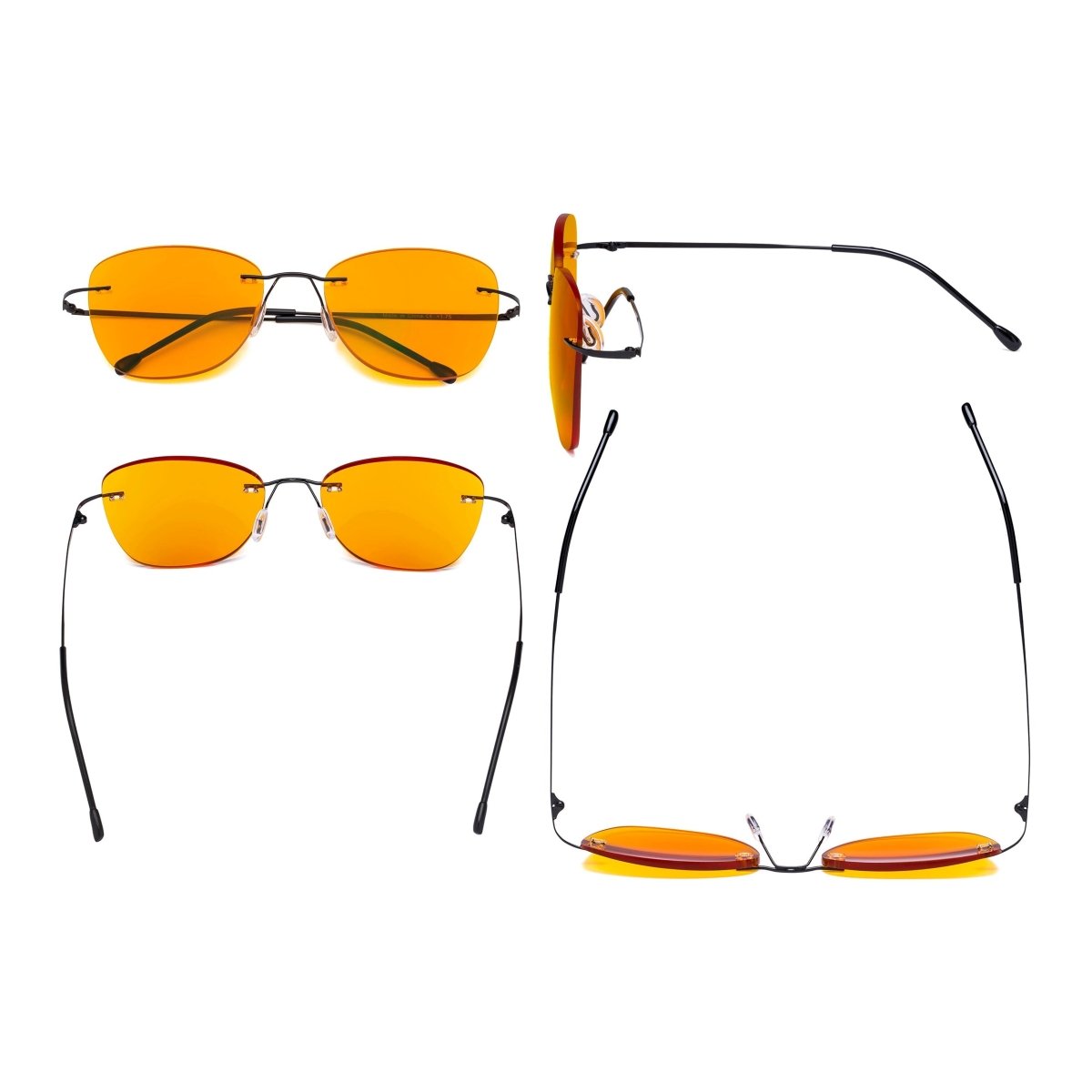 3 Pack Titanium Blue Light Blocking Reading Glasses DSWK9902 - Gr8sight