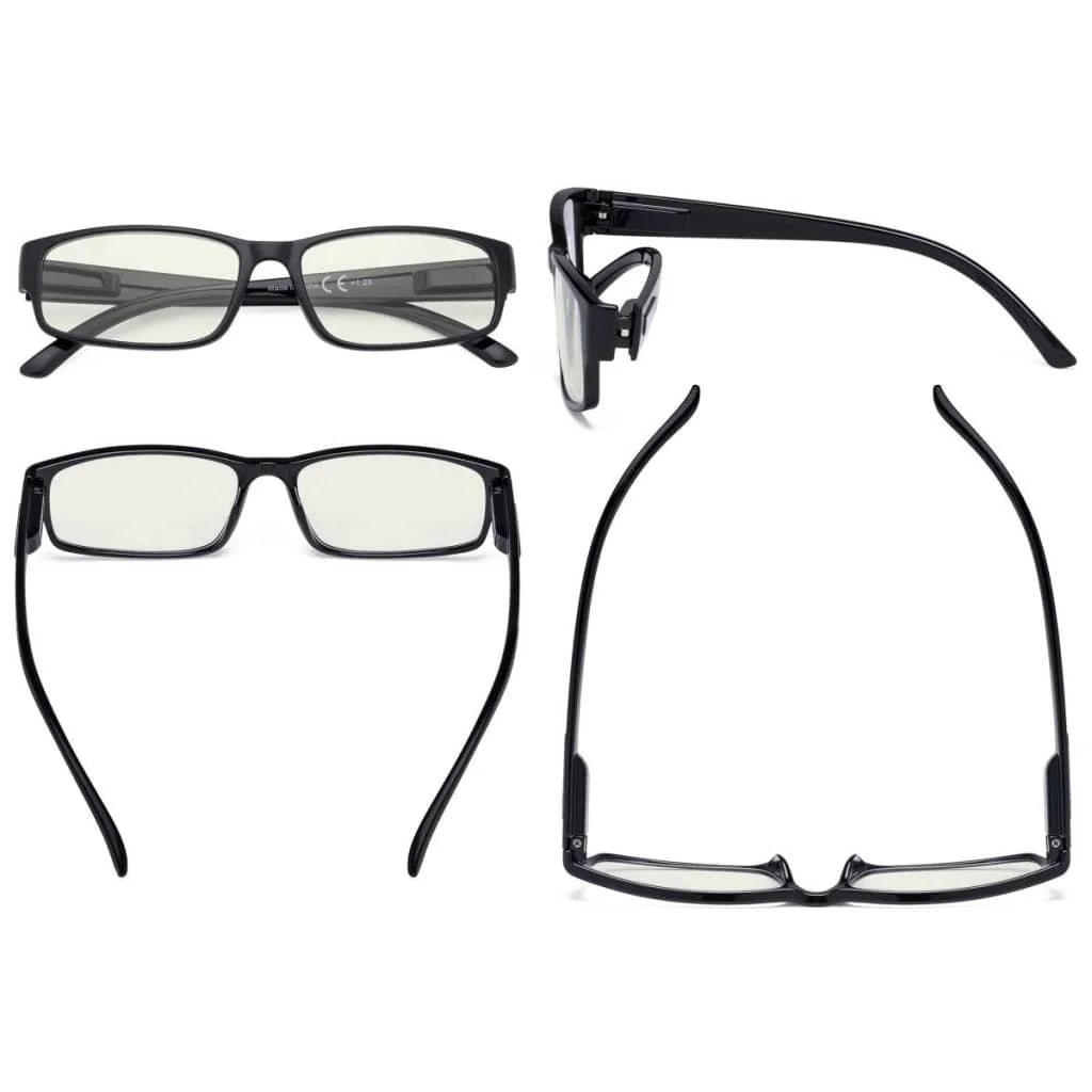 Wombz Blue Light Blocking Glasses Light Yellow Tinted 3 Pack
