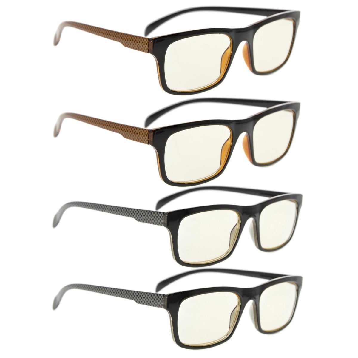 4 Pack Blue Light Filter Reading Glasses CG047 - Gr8sight