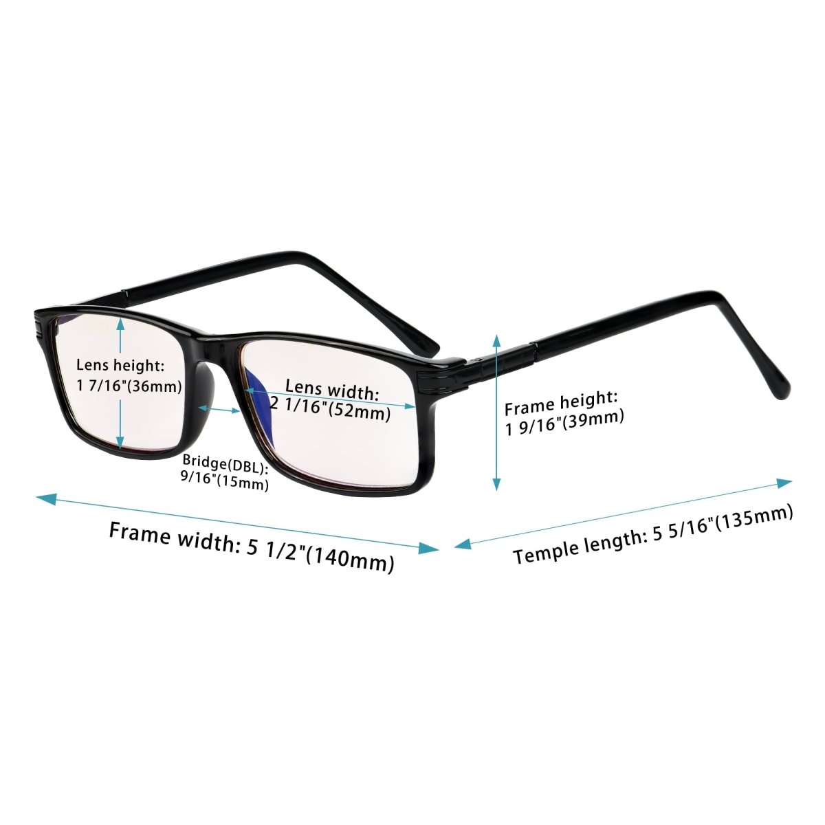 Woiac Blue Light Blocking Reading Glasses Light Yellow Tinted 4 Pack