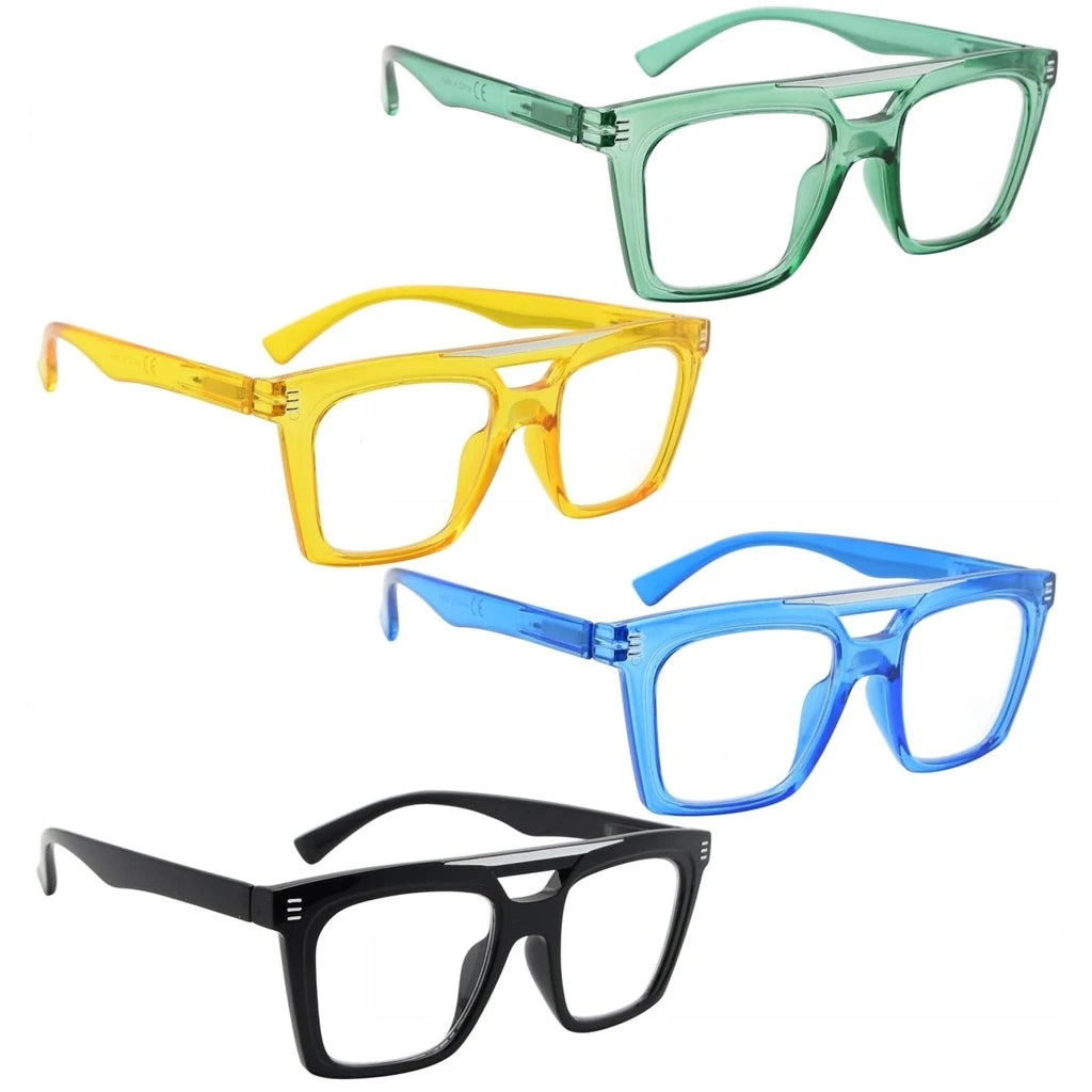 Woeat Reading Glasses 4 Pack