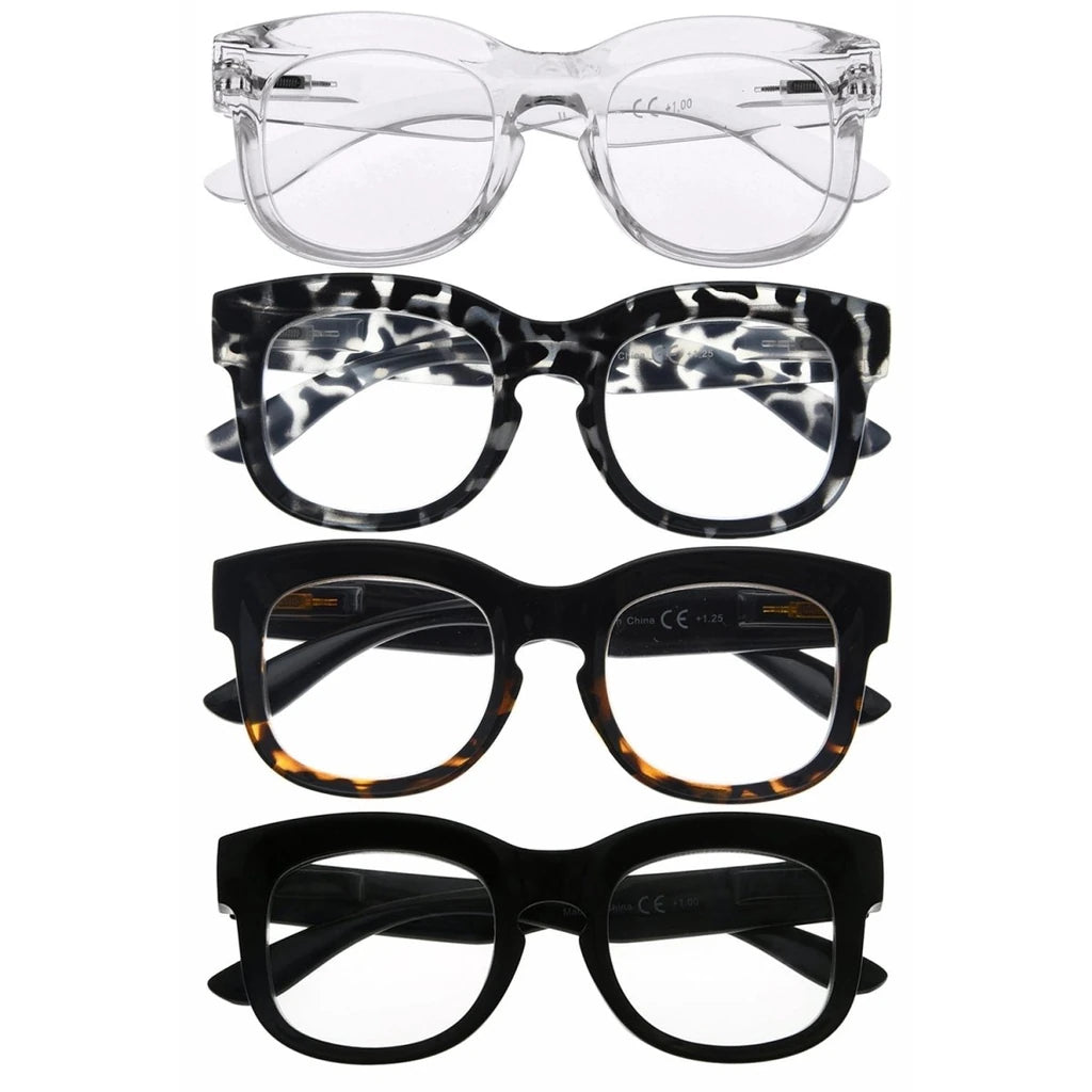 Wodbp Eyeglasses 4 Pack