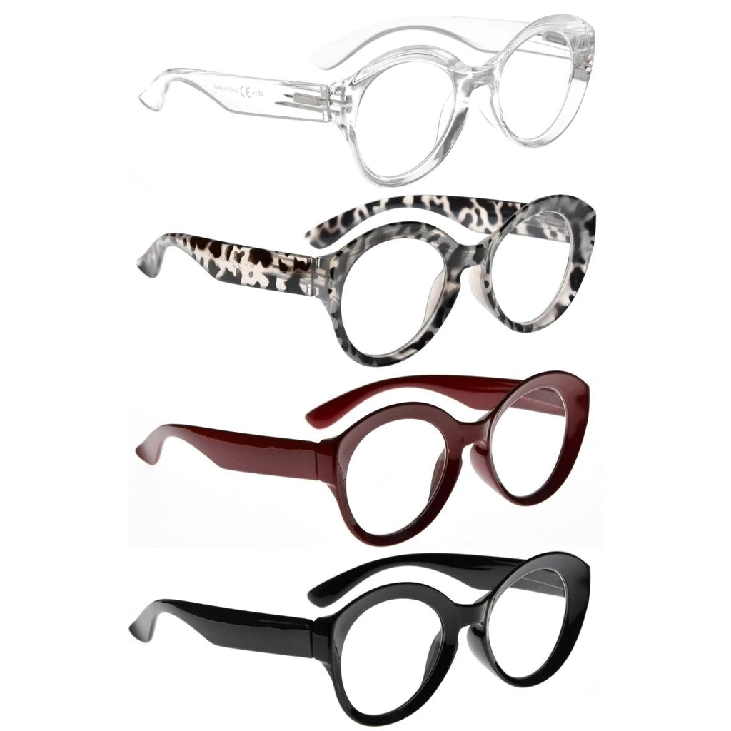 Wodaw Reading Glasses 4 Pack