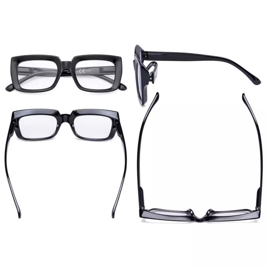 Wokaq Reading Glasses 4 Pack