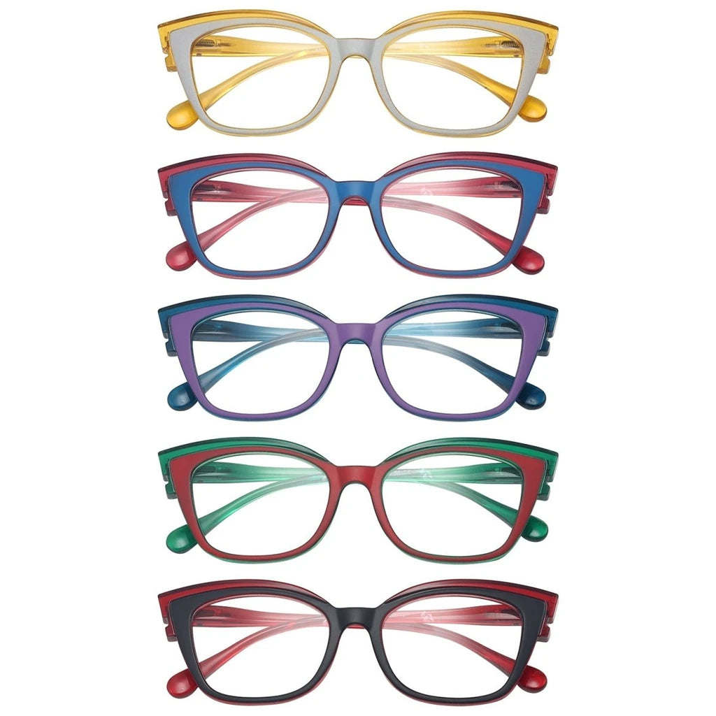 Wogaw Reading Glasses 5 Pack