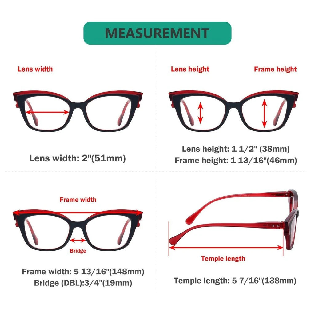 Wogaw Reading Glasses 5 Pack