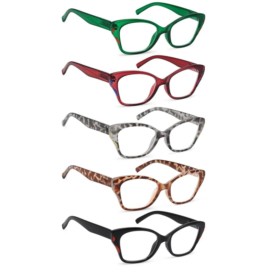 Wogav Reading Glasses 5 Pack