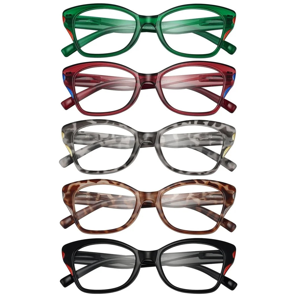 Wogav Reading Glasses 5 Pack
