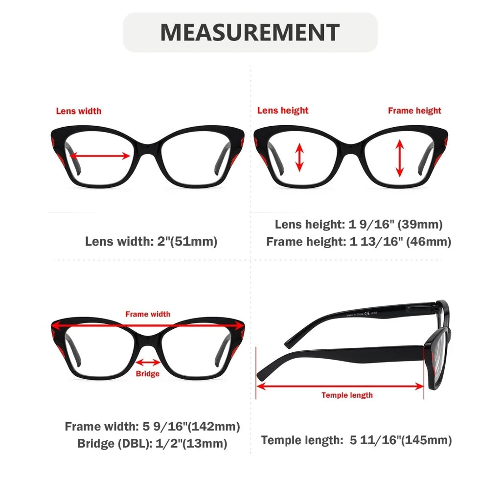 Wogav Reading Glasses 5 Pack