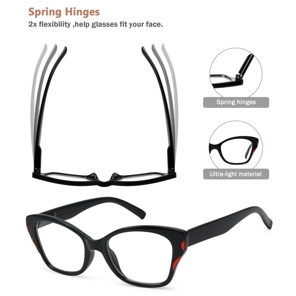Wogav Reading Glasses 5 Pack