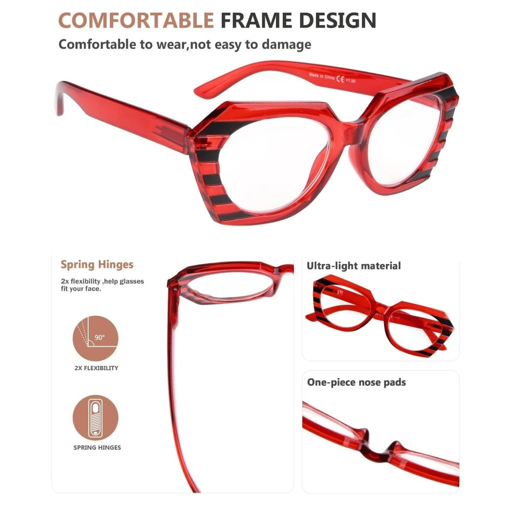 Wofat Reading Glasses 5 Pack