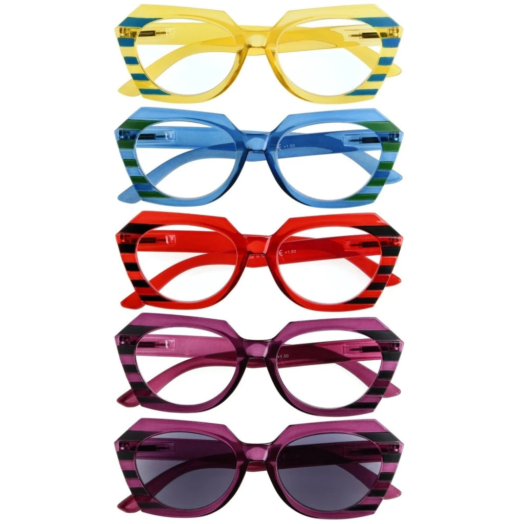 Wofat Reading Glasses 5 Pack