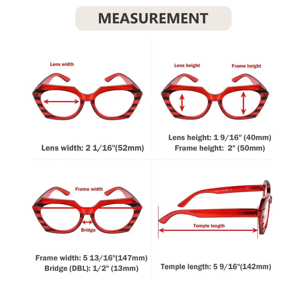 Wofat Reading Glasses 5 Pack