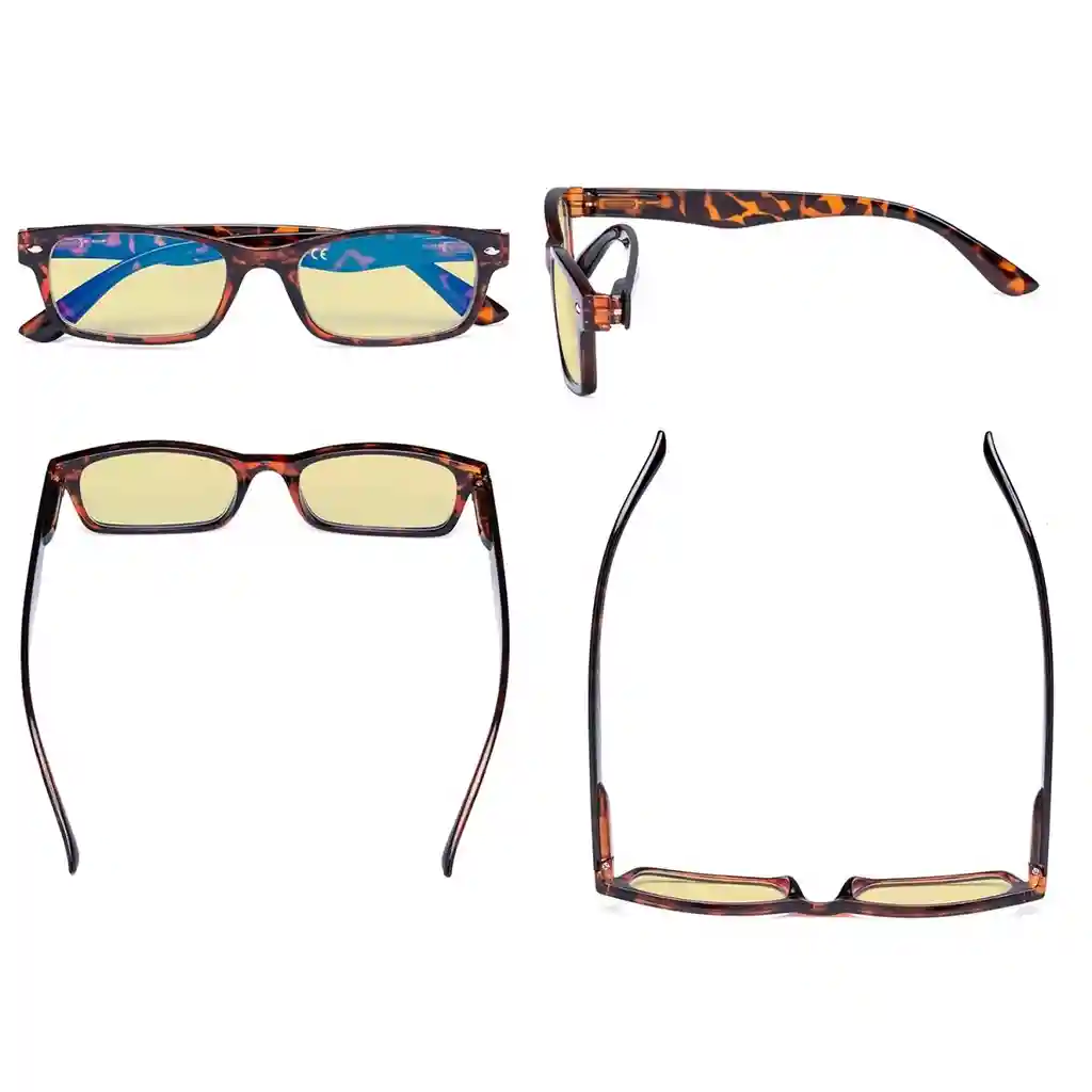 Woncb Blue Light Blocking Glasses Yellow Tinted 5 Pack