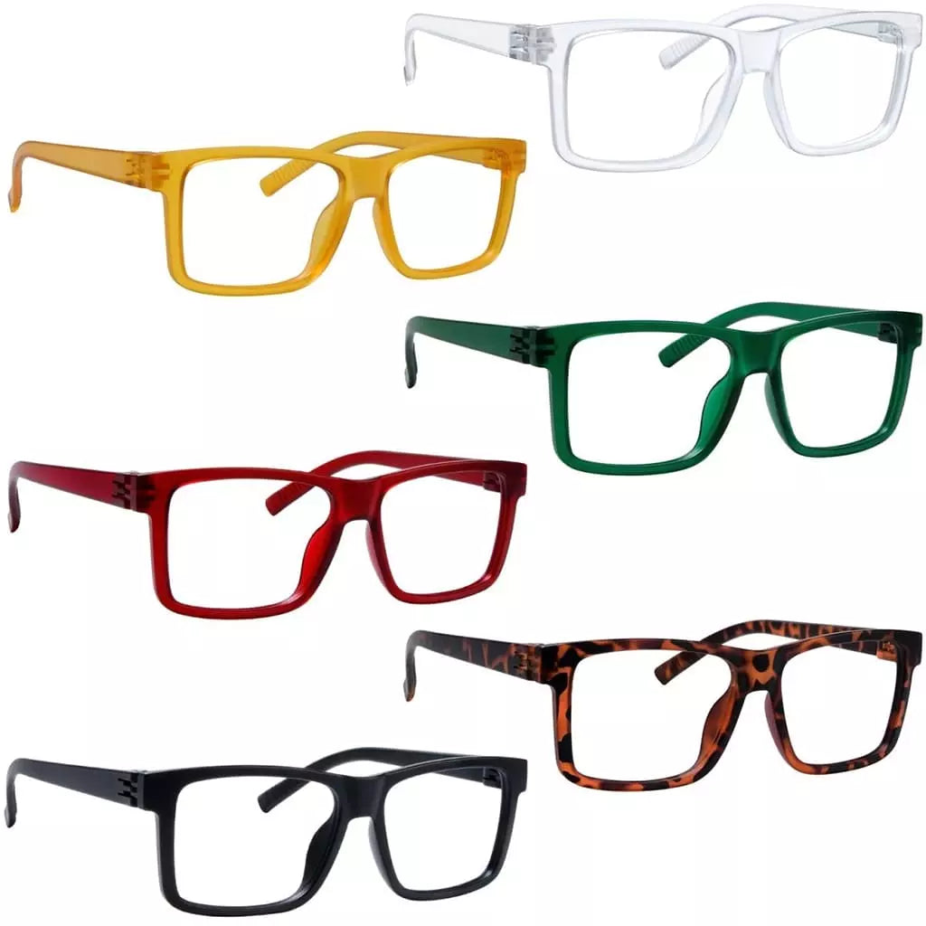 Worbp Metalless Screwless Glasses 6 Pack