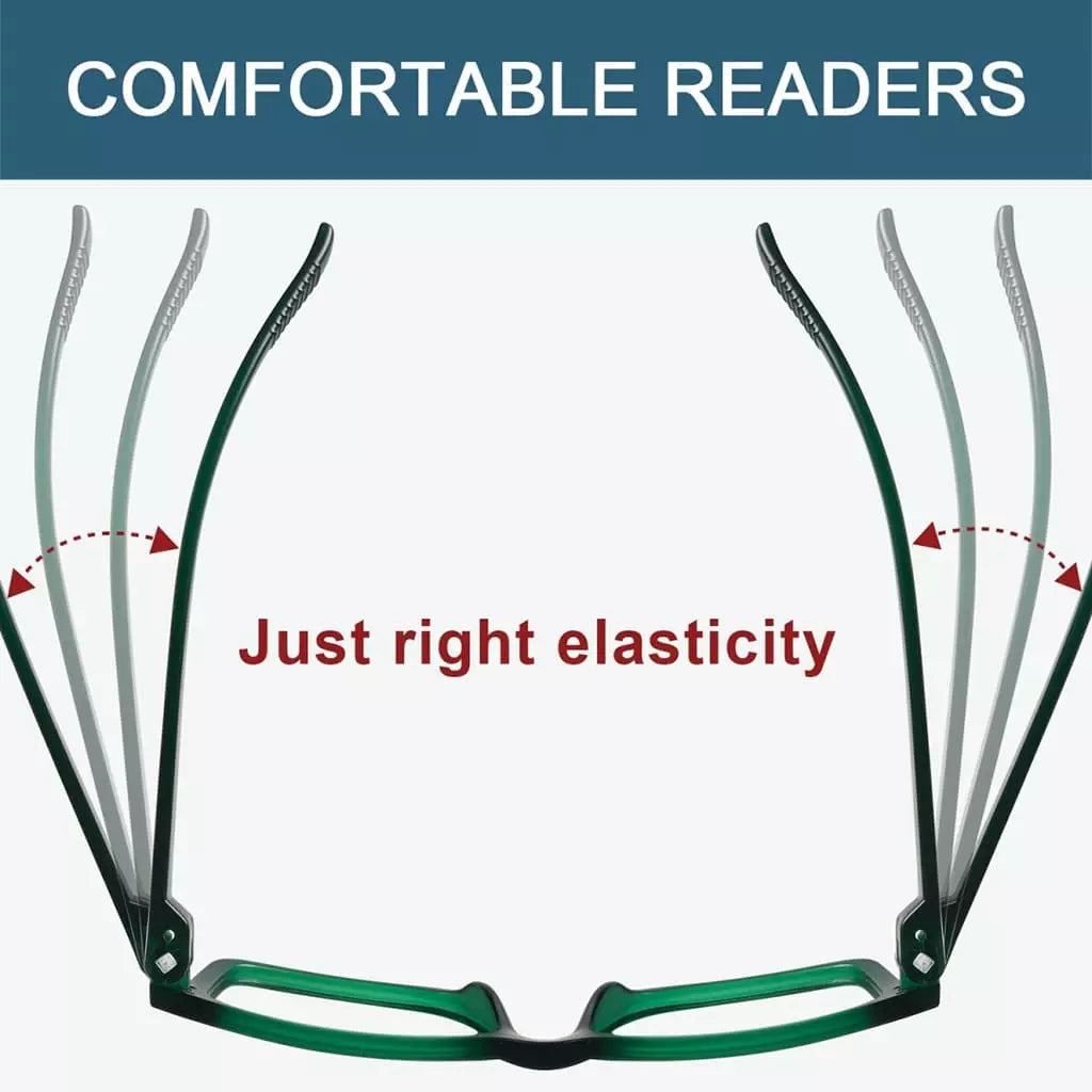 Worbp Metalless Screwless Glasses 6 Pack