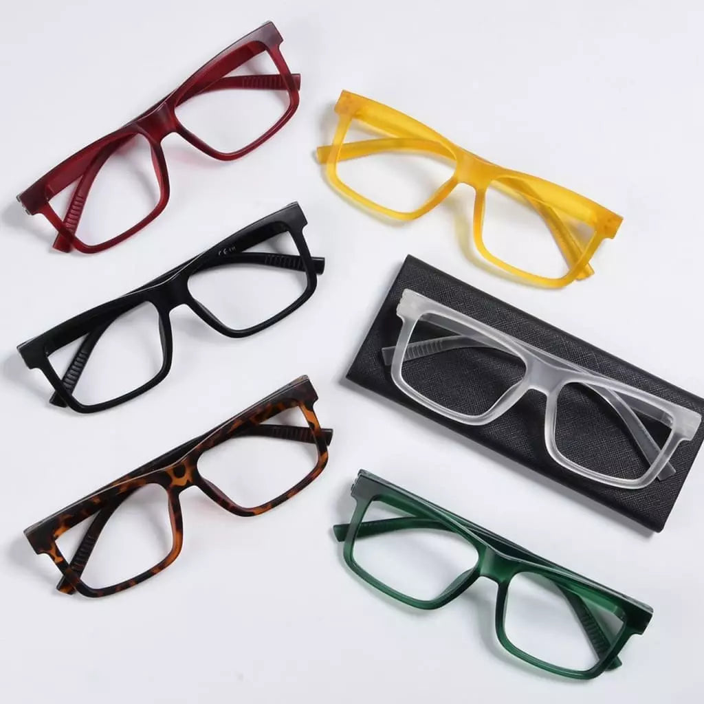Worbp Metalless Screwless Glasses 6 Pack