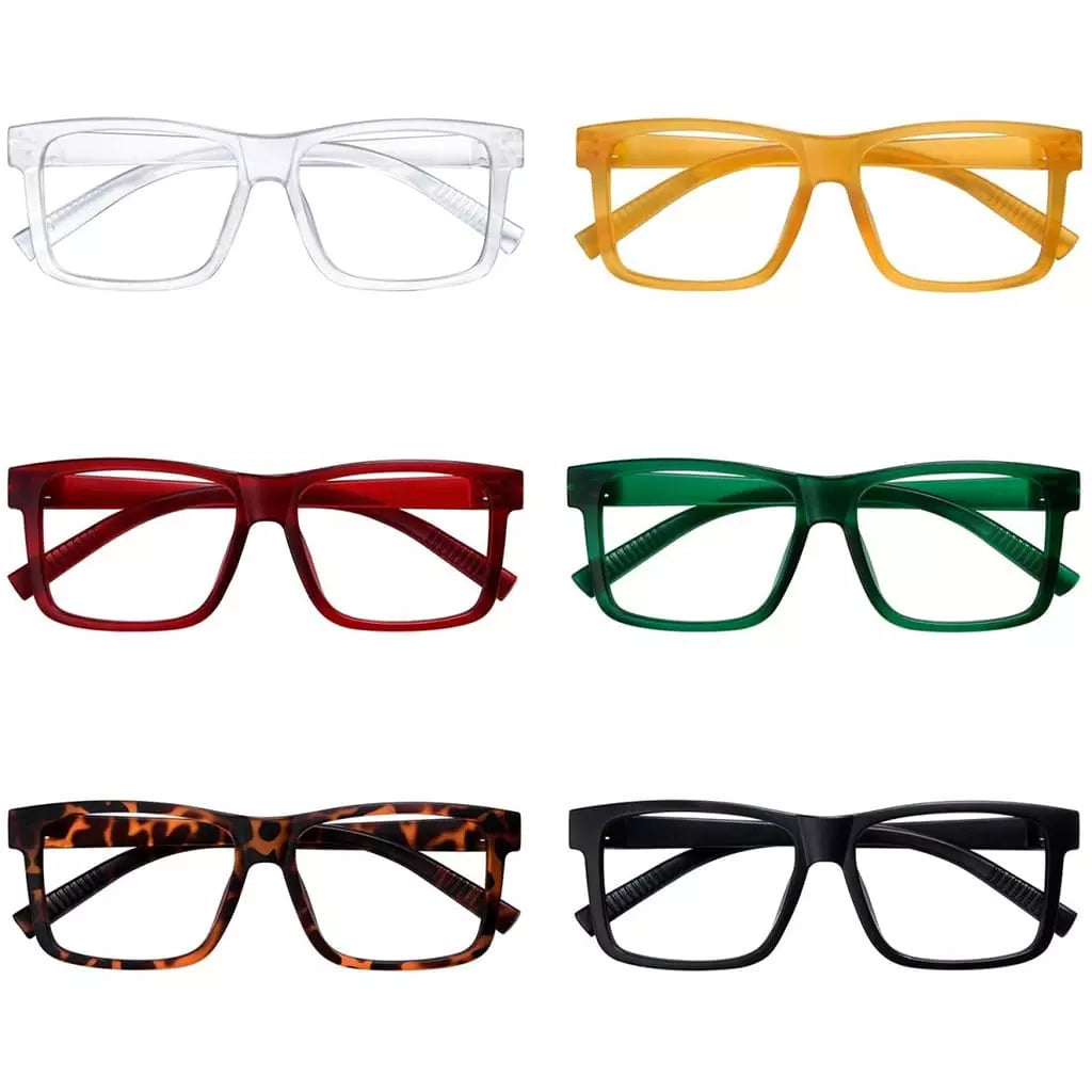 Worbp Metalless Screwless Glasses 6 Pack