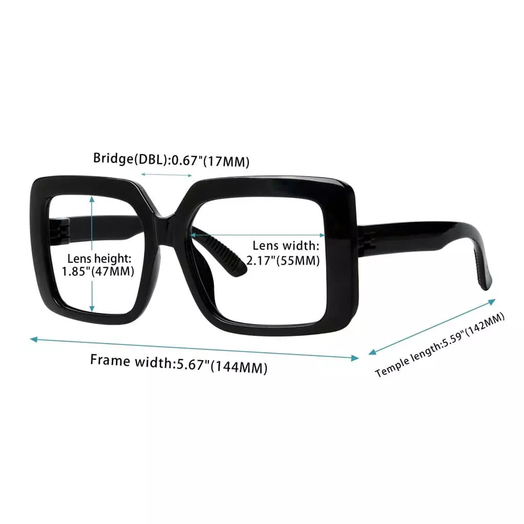 Worbe Metalless Screwless Reading Glasses 6 Pack