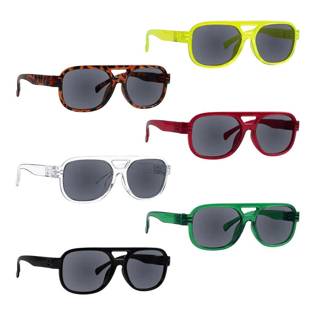 Wodcb Metalless Screwless Polarized Sunglasses 6 Pack