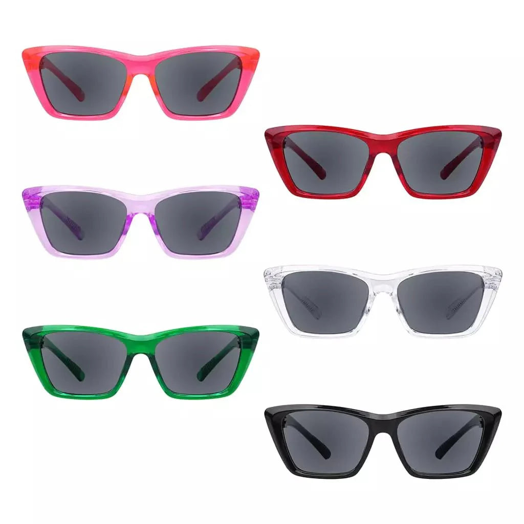 Wodca Metalless Screwless Polarized Sunglasses 6 Pack