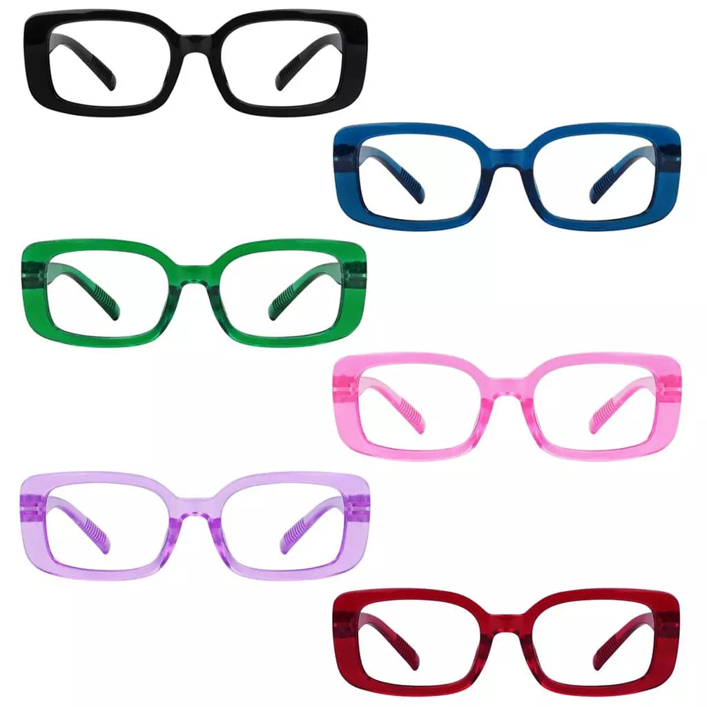 Worbn Metalless Screwless Glasses 6 Pack