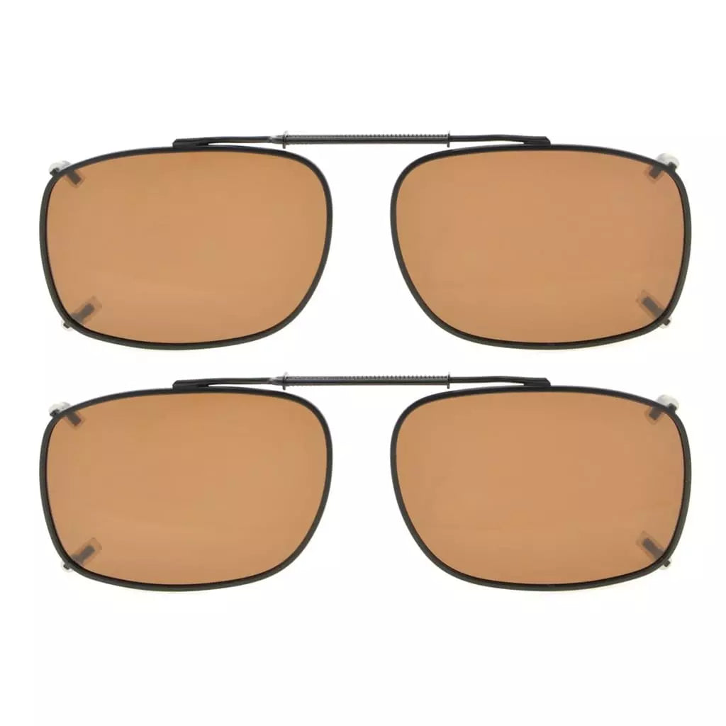 Woeah Polarized Clip on Sunglasses 2 Pack