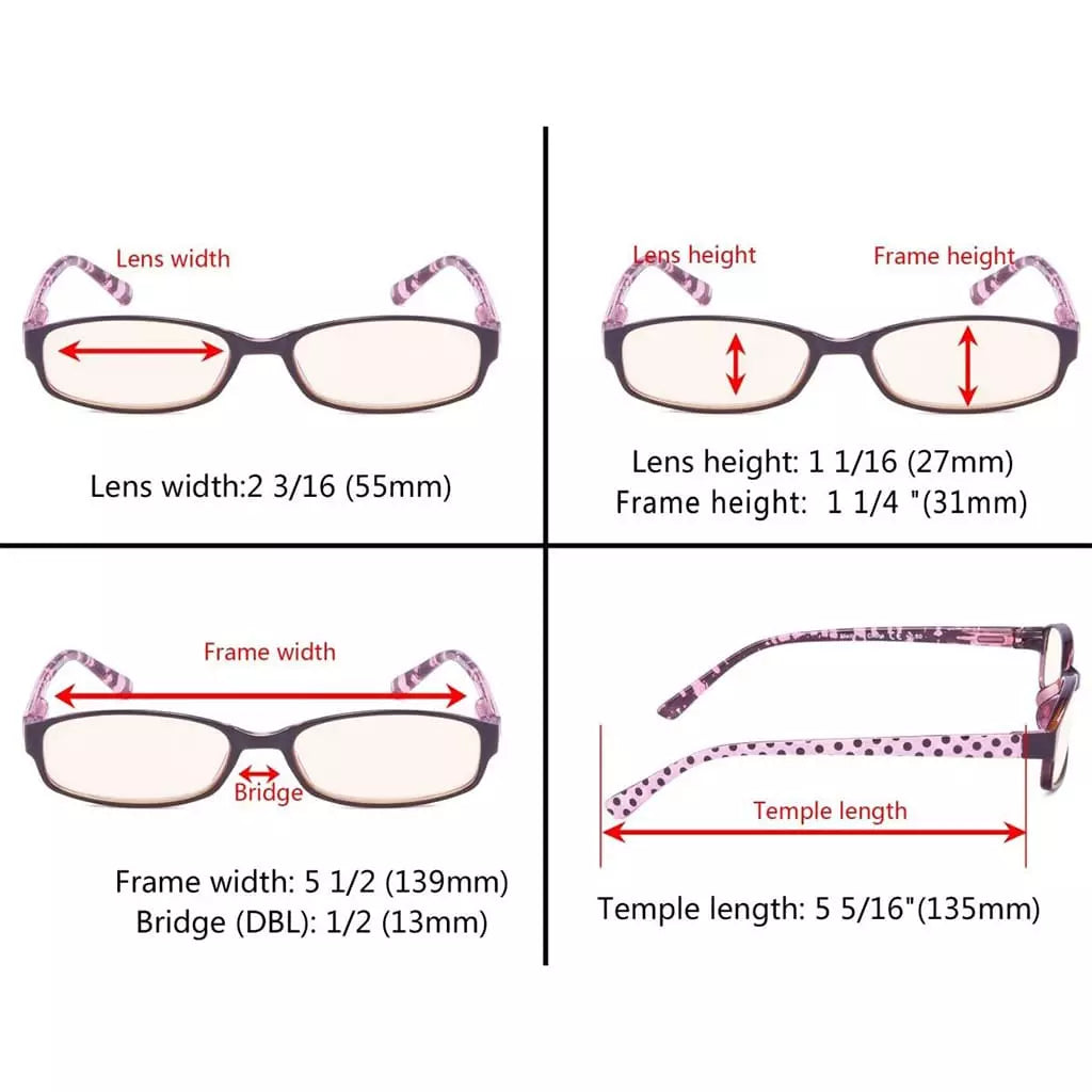 Wohbv Blue Light Blocking Glasses Light Yellow Tinted 10 Pack
