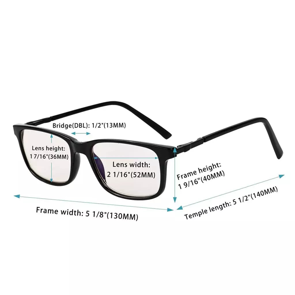Woiaf Blue Light Blocking Glasses Light Yellow Tinted 4 Pack