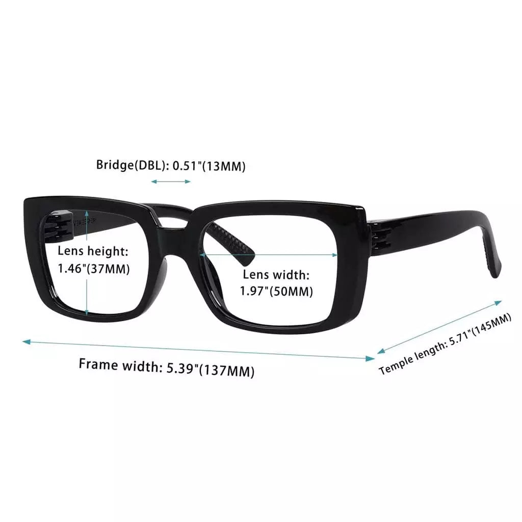 Woray Metalless Screwless Glasses 6 Pack