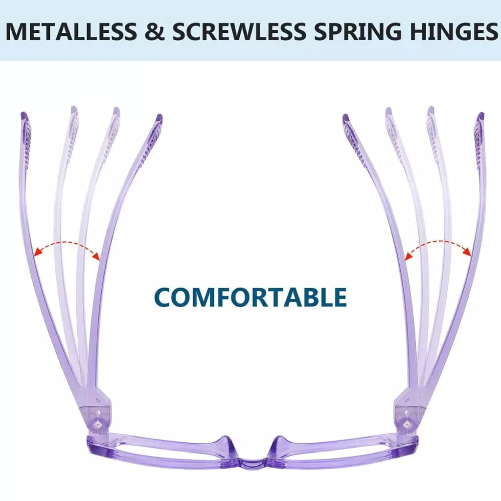 Woray Metalless Screwless Glasses 6 Pack