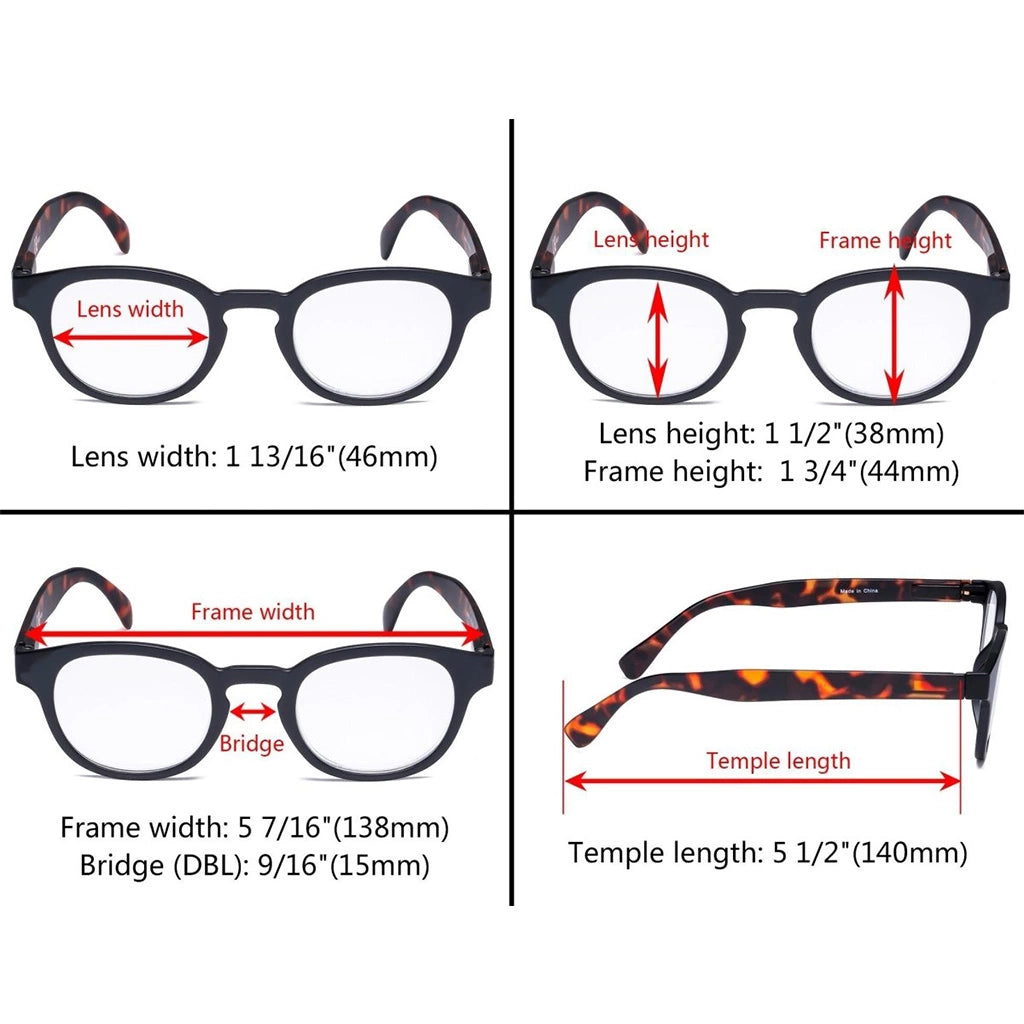 Wocba Reading Glasses 5 Pack