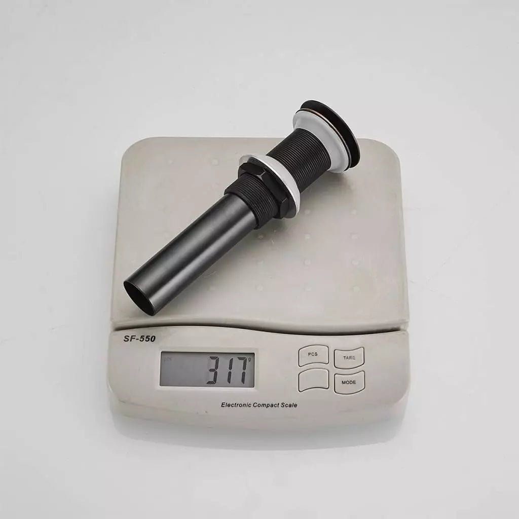 Bronze Bathroom Sink Drain Stopper – Without Overflow, Fits Standard Vanity Sinks - waloff.com