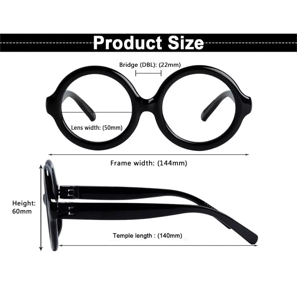 Worbg Metalless Screwless Reading Glasses 6 Pack